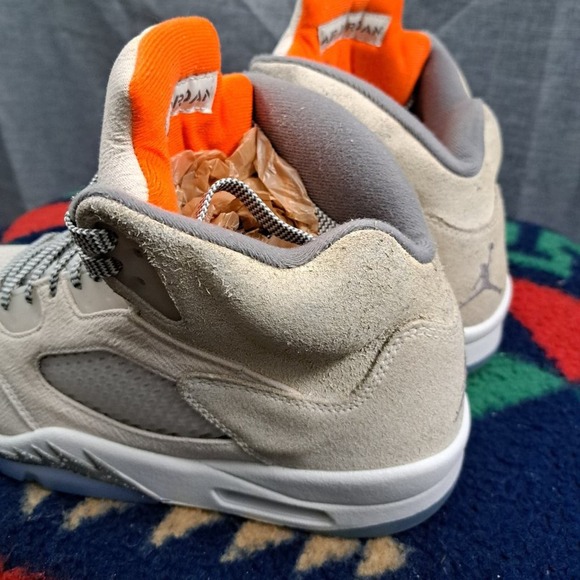 Nike Air Jordan 5 Retro SE AJ5 Craft Light Orewood Brown Men Size 10 Sneakers - Picture 4 of 16